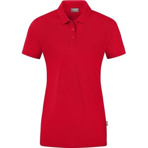 Jako Doubletex Polo Dames - Rood | Maat: 34