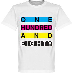 One Hundred & Eighty Banner DARTS T-Shirt - XXL