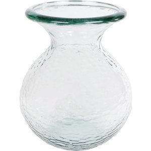 Kruiken En Flessen - Vaas ""paradise"" S Helder Glas 15x15x18,5cm