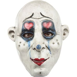 Partychimp Clown Gang Gg Volledig Hoofd Masker Halloween Masker voor bij Halloween Kostuum Volwassenen Carnaval - Latex - One size