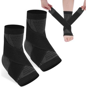 2-pack enkelbrace ligamentschade verstuikte enkel achillespeesontsteking plantaire fasciitis hielpijn verlichting L