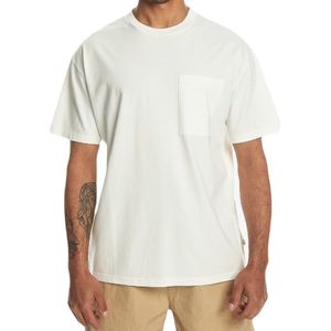 Quiksilver Blank Natural Dye Oversized T-shirt - Oyster White