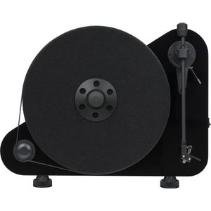 Pro-Ject VT-E BT R - Platenspeler met Bluetooth en ingebouwde Versterker - Analoog en digitaal – Zwart