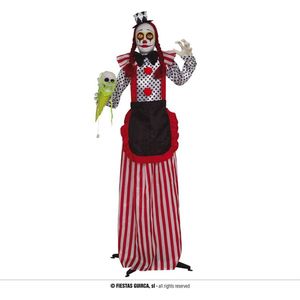 Fiestas Guirca - Clown Harlekijn Pop met LED