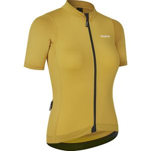 GripGrab - W's RIDE Fietsshirt Korte Mouwen voor Dames Zomer Wielrenshirt Cycling Jersey - Mosterd Geel - Vrouwen - Maat XS