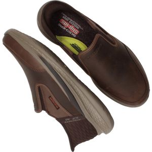 Skechers Slade Cooper Slip-Ins - Heren - Bruin - Maat 40