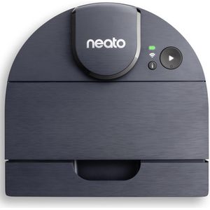 Neato® D8 Intelligente Robotstofzuiger - D-vormig Design, Lasermapping-navigatie, Alexa-verbinding, 100 Minuten Looptijd met Automatisch Opladen en Hervatten - Indigo Blauw