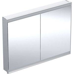 Geberit ONE spiegelkast met ComfortLight, 2 deuren, verborgen montage, 120x90x15cm, 505.805.00.1