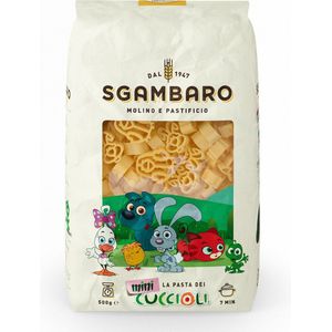Kinderpasta van Sgambaro - 10 zakken x 500 gram - Pasta