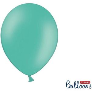 Strong Ballonnen 30cm, Pastel Aquamarine (1 zakje met 50 stuks)