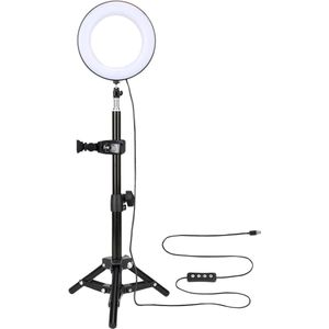 Picca 6 inch ringlamp set led ringlicht met camera statief
