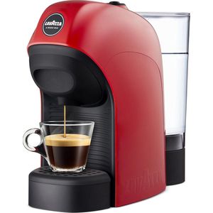 Lavazza LM800 Tiny Vrijstaand Half automatisch Koffiepadmachine 0.75l 1kopjes Zwart, Rood