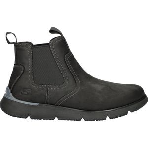 Skechers Augustino Paulo heren chelseaboot - Zwart - Maat 42