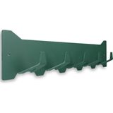 Gorillz Triangle Five - Wandkapstok - 5 haken - 70 x 5 x 12 cm - Groen