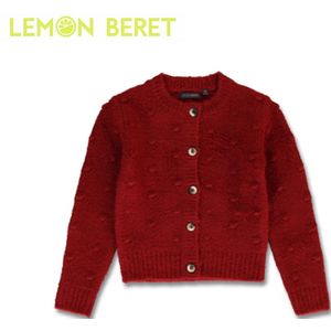 CARDIGAN KNITWEAR - Met Knopen - Lemon Beret - Maat 98 / 3 jaar