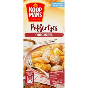 Koopmans - Poffertjes mix origineel - 6x 400 gr - Voordeelverpakking
