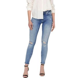 ONLY ONLBLUSH LIFE MID SK RW AK DT REA213NOOS Dames Jeans - Maat XS32