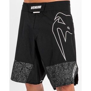 Venum Fightshorts Light 4.0 Zwart Wit XL - Jeansmaat 36