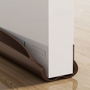 Flexibele Deur Onderkant Afdichtstrip - Geluidsdicht, Wind- en Stofbestendig Weerstrip - Bruine Deur Kier Stopper Tape - Ideaal voor Geluidsisolatie en Weerbestendigheid