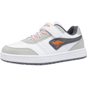 KangaROOS Shaggy EV kinderschoenen unisex 10266 000 2194 wit/grijs