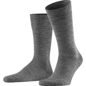 FALKE Sensitive Berlin comfort band, geschikt voor diabetici katoen merinowol duurzaam sokken heren grijs - Maat 39-42