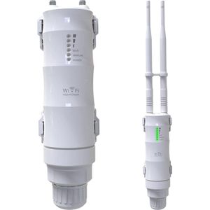 Solacis Wifi Versterker Buiten - Dual-Band - Outdoor - Wit
