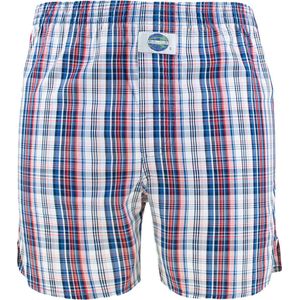 DEAL wijde boxershort check blauw 192259 - XL