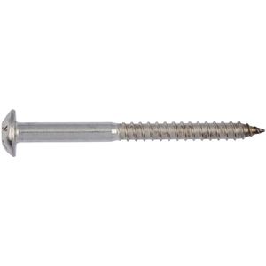 Wurth - RVS A2 blank plugschroefdraad AW - Borgschroef Roestvast staal A2, blank, plugschroefdraad - x 25 st - Interne aandrijving AW