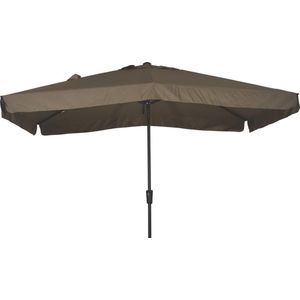 Parasol Libra taupe 2x3mtr - vierkant - parasol buiten - kantelbaar - zomer - zonwering - tuin