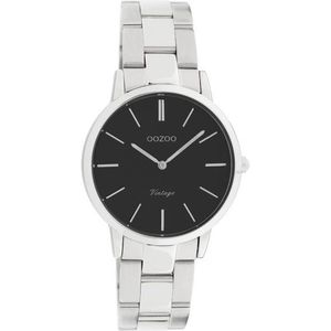 Oozoo Dames horloge-C20043 zilver (34mm)