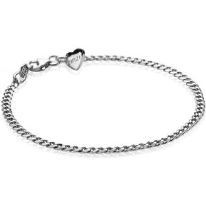 ZINZI zilveren armband 3mm gourmet ZIA1418