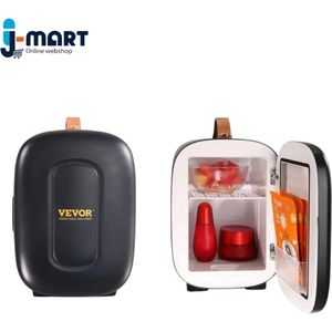 J-Mart Mini Koelkast - Make Up Koelkast - Mini Fridge - Bureau Koelkast - Incl. Wateropvangdoek - 4 Liter - 28.6 x 19.5 x 26.3 cm