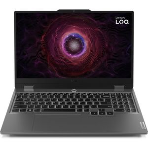 Lenovo LOQ 15ARP9 AMD Ryzen™ 7 7435HS Laptop 39,6 cm (15.6"") Full HD 16 GB DDR5-SDRAM 512 GB SSD NVIDIA GeForce RTX 4050 Wi-Fi 6 (802.11ax) Windows 11 Home Engels Grijs