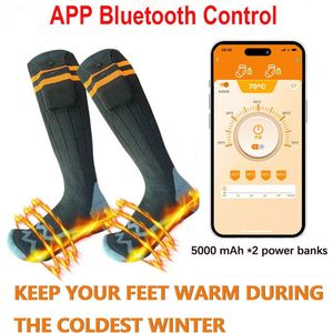 elektrische verwarmde sokken skisokken wintersport