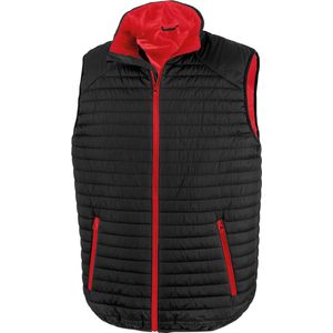 Bodywarmer Unisex XS Result Mouwloos Black / Red 100% Polyester