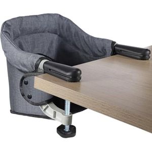 Haak op stoel, clip-on kinderstoel, opvouwbare platte opslag, draagbare babyvoedingszitje, ontwerp met hoge belasting, bevestiging aan snelle tafelstoel, verwijderbare stoel voor thuis en op reis