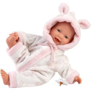 Llorens 63312, Babypop, Vrouw, 3 jaar, Meisjes, 32 mm, Beige, Roze, Wit