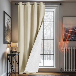 Inovra ® Gordijnen met Verduisterende en Warmte-isolerende Eigenschappen voor Diverse Ruimtes in Huis