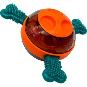 Mister Mill Speelbal - Honden speelgoed intelligentie - Voerbal - Snackbal Hond Kat – Interactieve hond kat - Kattenspeeltjes - Kattenspeelgoed - Hondenspeeltjes - UFO