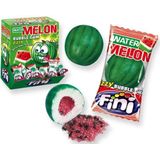 Water meloen kauwgom- Melon kauwgom-bubble gum- gluten vrij- 200 stuks- vegetarisch