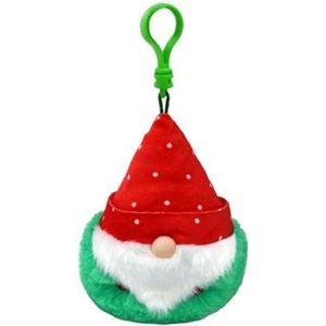TY Beanie Boo's Clip Christmas Gnome Red Hat 7 cm 1 stuk