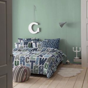 Bettwäsche Cinderella Campus Grau Flanell-135 x 200 cm