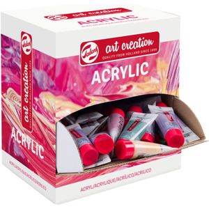 Acrylverf tac pastel 12ml 100st assorti | Dispenser a 100 stuk