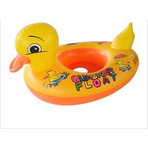 babybootje zwemring Opblaasbare badeend.