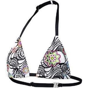 Beco Bikinitop Mix It Meisjes Polyester Zwart/wit Maat 176