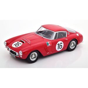 Ferrari 250 GT SWB Competizione No.16, 24Hrs Le Mans 1961 Trintignant/Abate 1-18 KK Scale ( Metaal )