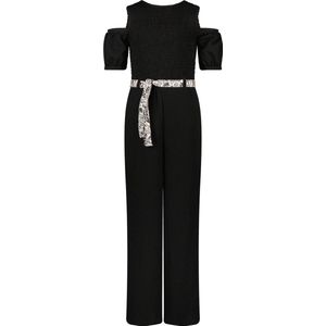 B. Nosy Y402-5646 Meisjes Jumpsuit - Black - Maat 128