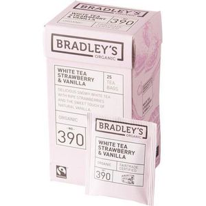 Bradley's thee - Organic - Strawberry & vanilla n.390 - 100 x 2 gram