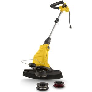 Powerplus Elektrische Grastrimmer POWXG30031 - 450 W en 300 mm Ø, 2-in-1 tuingereedschap als grastrimmer en kantensnijder voor uw tuin