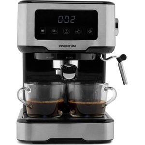 Inventum KZ910PD Pistonmachine Espresso RVS/Zwart